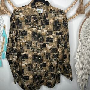 Michael Austin Ruggedwear Bird Hunting Print Button Down